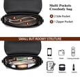 thumbnail image 4 of FALAN MULE Small Crossbody Bag for Women Leather Shoulder Purse Lightweight Handbag with Adjustable Strap, 4 of 6