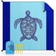 thumbnail image 1 of CHAO Manta De Picnic Impermeable De 200 X 140 Cm, Estera De Playa Antiarena para Camping En La Playa con 4 Estacas, Resistente A La Arena Portátil para Acampar, Senderismo, 1 of 4