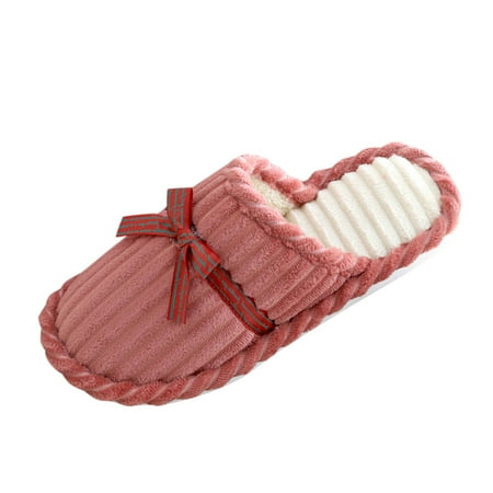 

WANYNG Women Slippers Autumn And Winter Fashion And Comfortable Home Interior Warm Thick Bottom Soft Nonslip Open Toe Fuzzy Slippers for Women Size 9 Slipper Women Outdoor