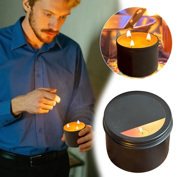 Long Lasting 36-Hour Emergency Candle for Power Outages Winter Camping and Home in a Portable