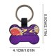 thumbnail image 3 of Placas de identificación personalizadas para mascotas: placas de identificación silenciosas de silicona ligera con grabado permanente para collar., 3 of 6