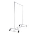 thumbnail image 1 of Econoco PSBBWTE Pipeline Barre de Ballet Non Ajustable - Blanc Brillant, 1 of 3
