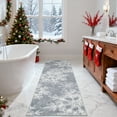 thumbnail image 6 of Washable Runner Rug Christmas Area Rugs for Hallway Xmas Snowflakes Holiday Kitchen Mat Non Slip Soft Non-Shedding Long Rugs Low Pile Thin Decorative Festive Carpet for Bedside Entryway, 6 of 13