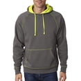 thumbnail image 1 of Sudaderas J América | Polar DK GREY/ NEON YL 2XL J América JA8883, 1 of 1