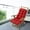 Red, variant on Waterproof & Rocking Chair Cushion Indoor and Outdoor High Back Patio Cushions with Ties 38 X 19 Inch(Without Chair) (Coffee, 1)