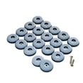thumbnail image 1 of Furniture Glides Furnigear, deslizadores de PTFE atornillables de 3 cm, paquete de 20, 1 of 7