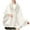 White, variant on Miluxas Faux Fleece Shawl Wrap Women Cape Poncho Cloak with Faux Plush Trim Winter Sleeveless Cardigan Coat for Party Wedding Black Free Size