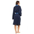 thumbnail image 5 of SKYLINEWEARS Shawl Collar Robe Women Terry Cloth Robes knee length Cotton towel Bathrobe Soft Shower Robes, 5 of 6