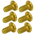 thumbnail image 3 of Tornillos para freno de disco de bicicleta de montaña de acero de titanio con cabeza T25 amarilla M5x10 mm: tornillos universales para bicicleta para un mejor rendimiento, 3 of 8