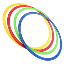 GAXIRE Speed Agility Football Training Accessories for Kids, 4 Pieces Multi-Color PP Fan Gear