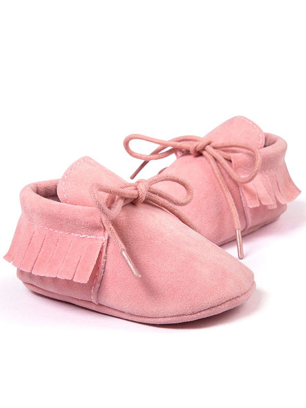 newborn girl moccasins