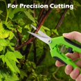 thumbnail image 5 of Garden Shears, Pruning Shears for Deadheading, Trimming, Professional Hand Garden Scissors, Straight Stainless Steel Blades, Gardening Shears for Shaping on Tree, 5 of 5