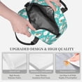 thumbnail image 3 of Fuzoiu Cartoon Llamas Print Insulated Lunch Bag for Women Men Large Reusable Lunch Box Adult Leakproof Portable Cooler Tote Bags for Work Picnic, 3 of 7