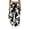 Black, variant on Levmjia Women's Cow Print Jeans High Waisted Wide Leg Pants Elastic Waistband Button Fly Pocket Casual Baggy Denim Trousers Vintage Y2K Loose Long Pants