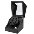 thumbnail image 1 of Winder Box  Watch Winder Box  2+0 Winder Box  Mini Single Watch Winder Box  Automatic Watch Winder Box 2+0 Automatic Watch Winder Box For Wristwatch Mechanical Watch 100-240V US, 1 of 8