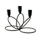 thumbnail image 2 of xihome Candelabro de metal de 3 brazos para centro de mesa, ideal para decoracin navideña, bodas, fiestas, comedores y hogar. Candelabro de aleacin de hierro., 2 of 6