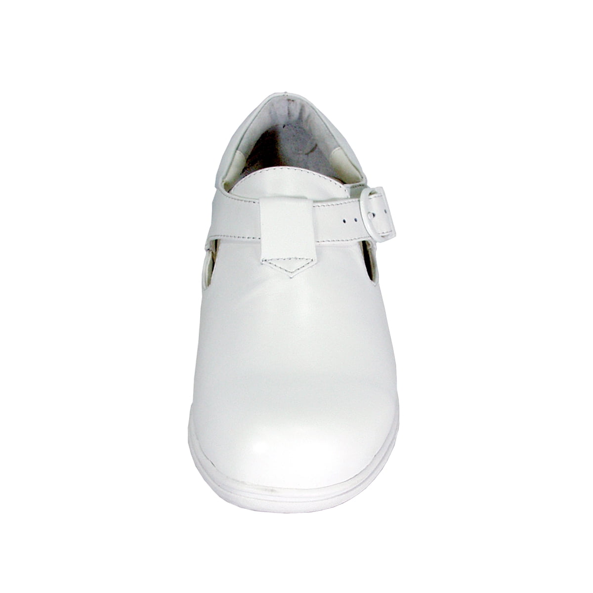 24 HOUR COMFORT Morgan Wide Width Comfort Shoes For Work and Casual Attire WHITE 12