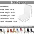 thumbnail image 3 of Skksst Christmas Dining Chair Slipcover Xmas Holiday Home Decoration Seat Protector, Set of 10, 3 of 7