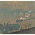 thumbnail image 3 of Emile Claus 21x20 Black Modern Framed Museum Art Print Titled - Fog, Litters On, 3 of 5