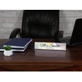 thumbnail image 4 of Printtoo Personalized Desk Name Plate Pretty Watercolor Leaves Custom Acrylic Office Desk Name Plate Accessory 2x8 Inches, 4 of 5