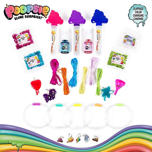 Poopsie Surprise Charm Jewelry de Horizon Group USA, crea más de 10 piezas de brillo, camb Poopsie Poopsie