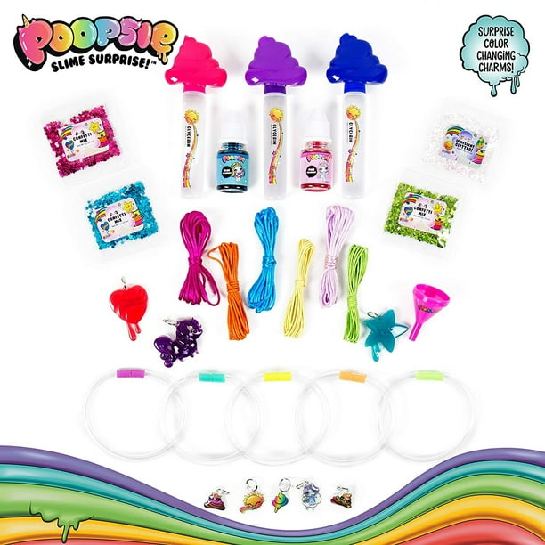 Poopsie Surprise Charm Jewelry de Horizon Group USA, crea más de 10 piezas de brillo, camb Poopsie Poopsie