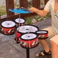 thumbnail image 4 of Jazz Drum Set, Children Jazz Drum Kit Portable  For Outdoor, 4 of 8