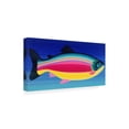 thumbnail image 2 of Hillary Vermont Pet Designs for Humans 'Fish Rainbow' Canvas Art, 2 of 3