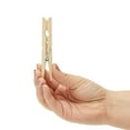 Juvale 100Pack Large 4 Inch Wooden Clothespins Heavy Duty Outdoor