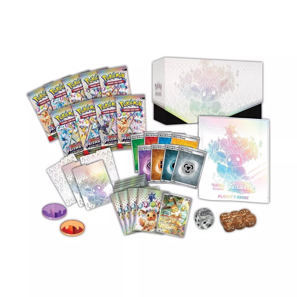 Pokemon Costco Prismatic Evolutions 2-Pack Trainer Box and Booster Bundle