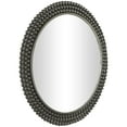 thumbnail image 5 of CosmoLiving by Cosmopolitan 32" x 32" Black Layered Beaded Wall Mirror, 5 of 11