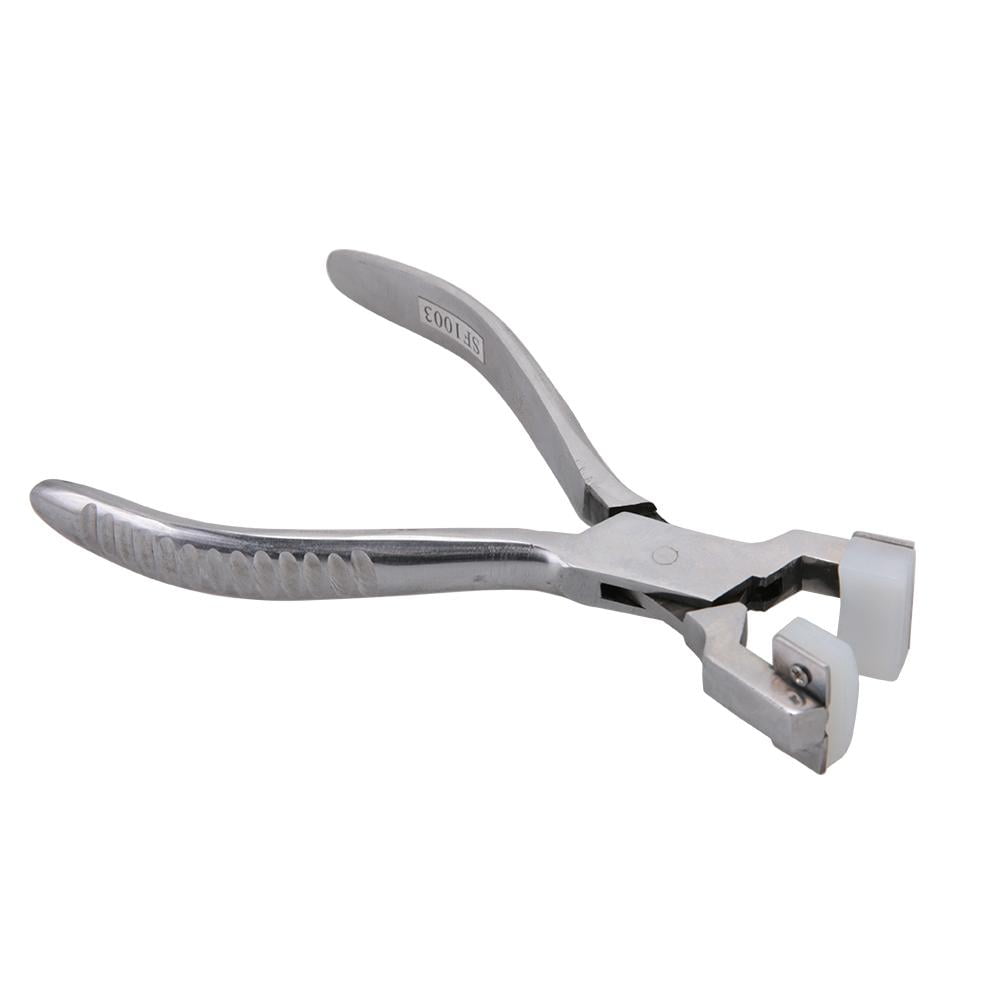 Tebru Jaws Ring Plier,Bracelet Jewelry Repair Tool Forming Spring Bending Nylon Jaws Ring Plier, Bracelet Plier