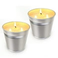 thumbnail image 3 of Luxicdy Citronella Candles Outdoor, Large Metal Bucket Candle, Three-core Soy Wax Fly Off Candle for Outdoor and Indoor,2PCS, 3 of 9