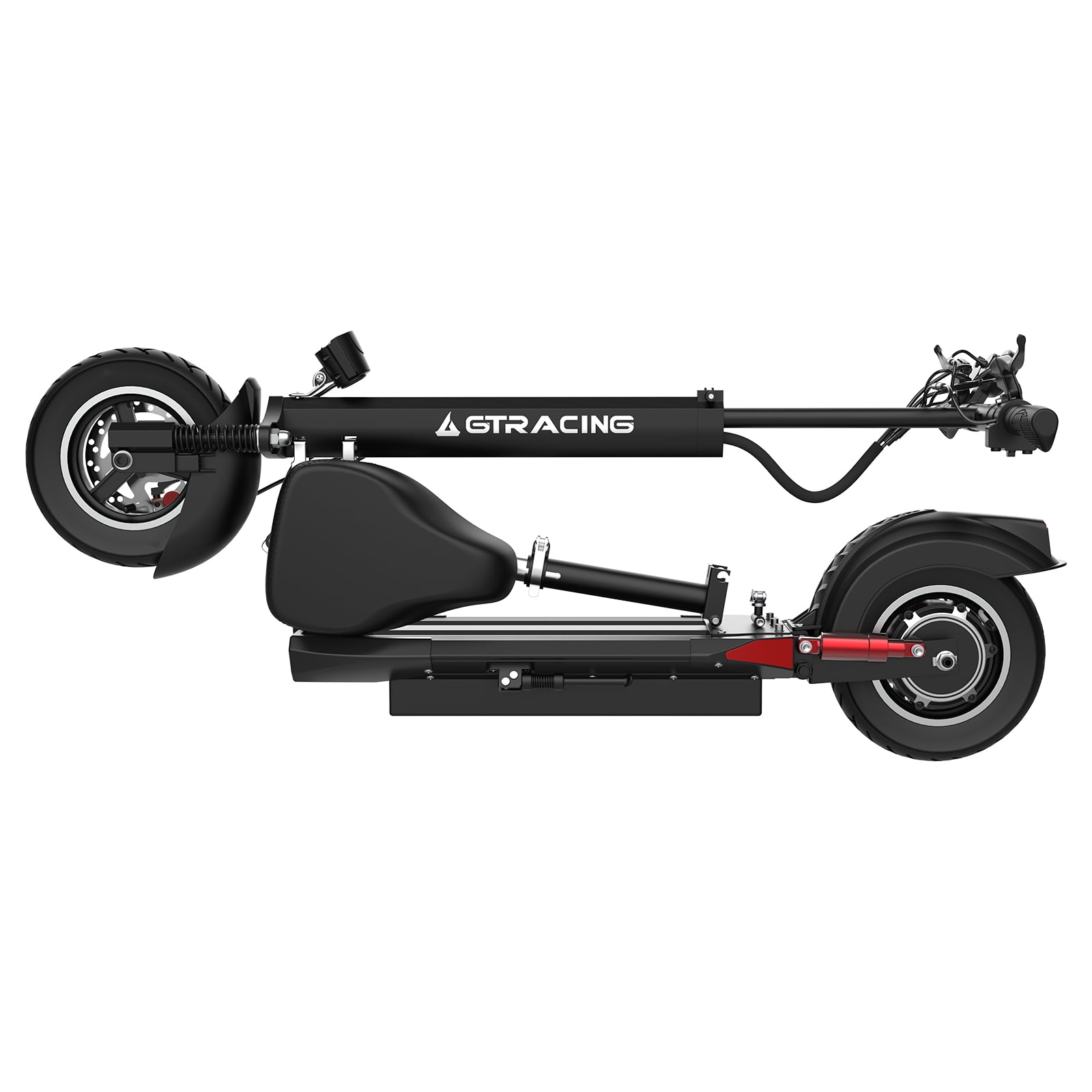 GTRACING Electric Scooter for Adults up to 16Mph&15.5 Miles Range Foldable  Lightweight with Seat, X8-Plus