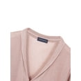 thumbnail image 4 of Liacowi Men Summer Knit Tops Cual Short Sleeve Lapel Collar Button Down Shirts Solid Color Tops, 4 of 8