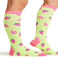thumbnail image 3 of Chaussettes de Soutien pour Femmes 12 mmHg Ananas Régulier, 3 of 6