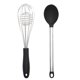 thumbnail image 1 of Juego de utensilios de cocina de silicona 2 uds, utensilios de cocina no tóxicos y antiadherentes, juego de utensilios de cocina de seguridad sin BPA, 1 of 5