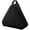Black, variant on Triangle Pillow, Soft Throw Pillow Stuffed Cushion, Floor Seating Seat Pad Cushion for Sofa Chair Couch/Bedroom Decoration