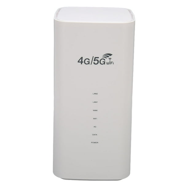 Enrutador WiFi Inalámbrico, Conversión De Señal De 100-240 V Enrutador 4G LTE 4 Antenas Para Estudio Para Tienda