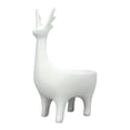 thumbnail image 5 of Llavero con adorno de ciervo, estilo minimalista nórdico, bonito ciervo blanco, decoración de almacenamiento, llavero para la entrada de la sala de estar del hogar, 5 of 5