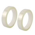 thumbnail image 1 of Unique Bargains 2 Pcs Ruban Mylar Adhésif Fort Unilatéral 20mm Longueur 50M Transparent, 1 of 1