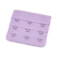 thumbnail image 1 of serony Extension Strap Bra Extender Buckle 3 Hook Women Accessories Practical Elastic Multicolor Clips Tight 3 Rows Underwear purple, 1 of 6