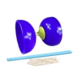 thumbnail image 4 of Juego de yoyo chino Diabolo Juego de juguetes de diábolo chino Juguete de habilidad Entrenamiento multifunción Azul, 4 of 9