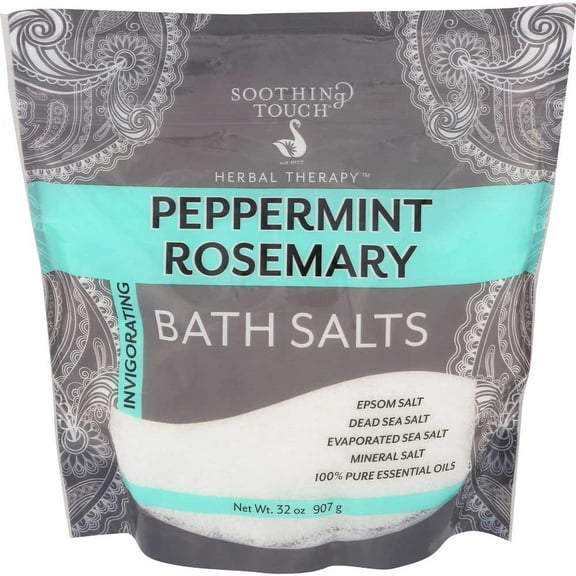 Soothing Touch Peppermint Rosemary Bath Salt, 32 Ounce -- 1 Each.