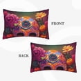 thumbnail image 2 of Lsque Vintage Patterned Skull Pattern Pillow Case – Soft & Cozy Throw Pillow Cover, Hypoallergenic Cushion Case for Sleeping Women with Envelope Closure-14"x20", 2 of 6