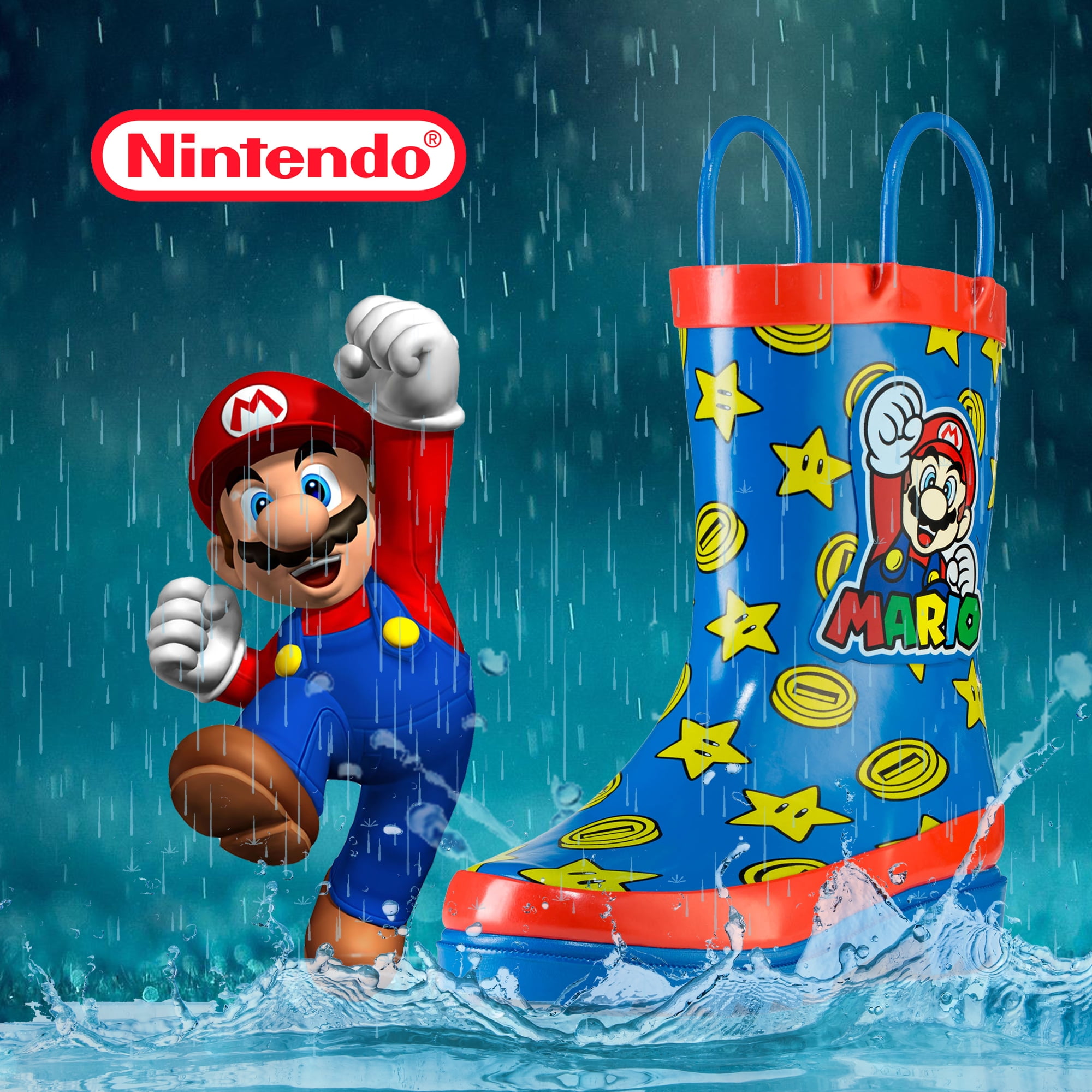 Super mario hotsell rain boots