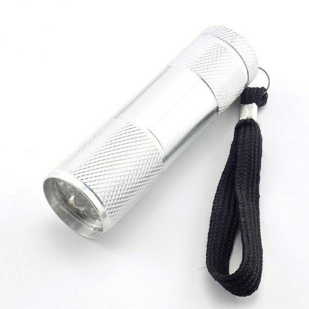 9LED Mini Flashlight for Camping, Simyoung Mini Aluminum LED