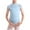 Light Blue, variant on CYRBOKO Girl's Dancewear Leotards 2025, Stretchy Performance Training Short Sleeve Ballerina Dancewear Light Blue Size 7-8 T