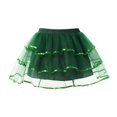 thumbnail image 5 of Tutu for Womens Layers Green Tutu Elastic Waist Ballet Dance Tutu Dress Christmas Tutu, 5 of 5