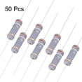thumbnail image 3 of Unique Bargains 50pcs 2W 0.39 Ohm Carbon Film Resistor 5% Tolerance 4 Color Bands, 3 of 4